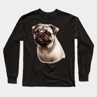 Master Pug Long Sleeve T-Shirt